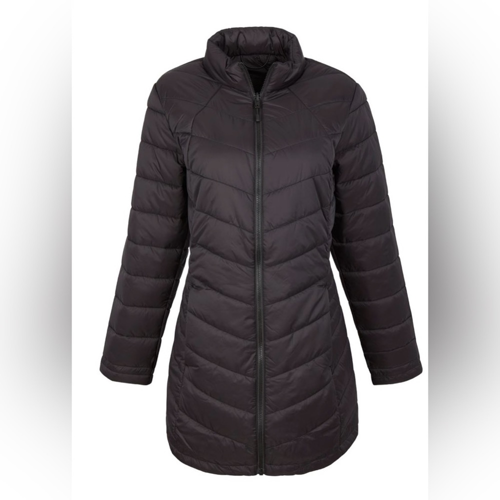 Oeko-Tex woman’s black puffer size small
